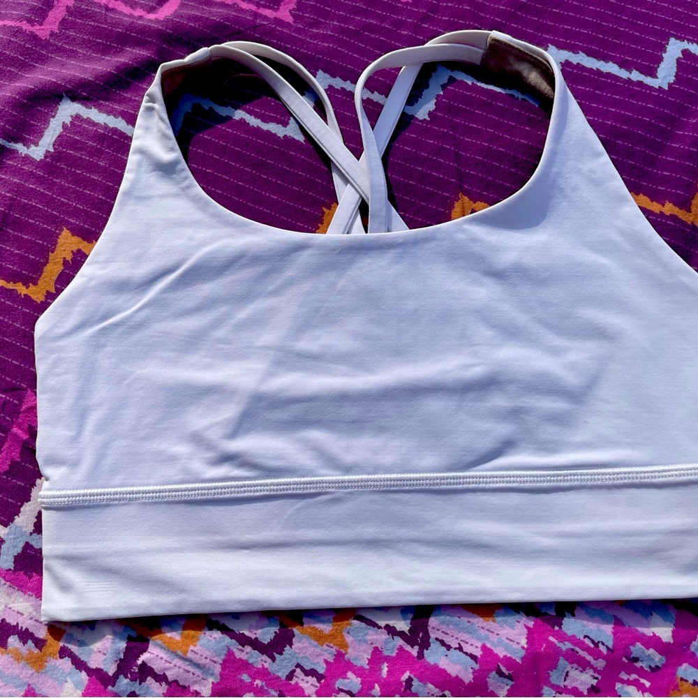 Lululemon Energy Bra White Sz.8